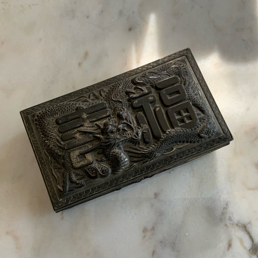 Embossed Dragon Box